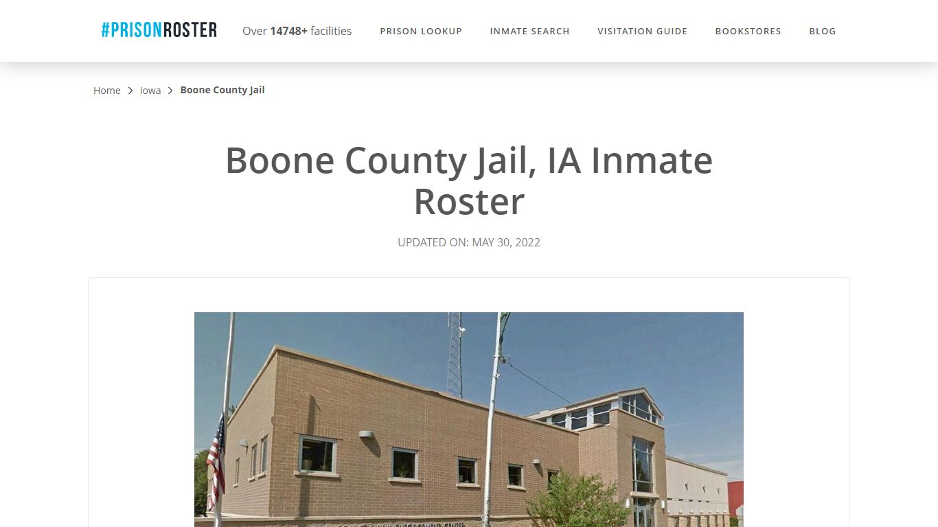 Boone County Jail, IA Inmate Roster - Prisonroster